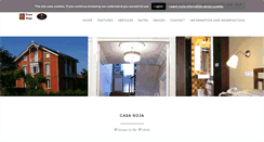 Desktop Screenshot of hotelcasaroja.com